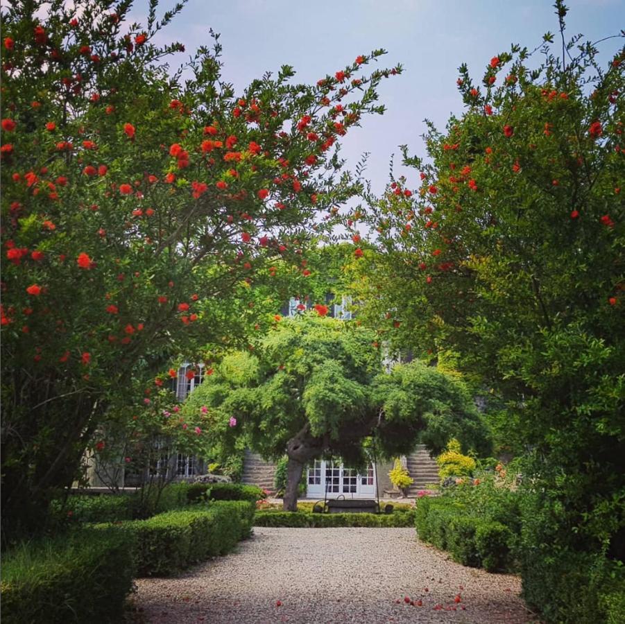 Chateau De Floure - Spa Et Piscine Exterieure Chauffee การ์กาซอน ภายนอก รูปภาพ