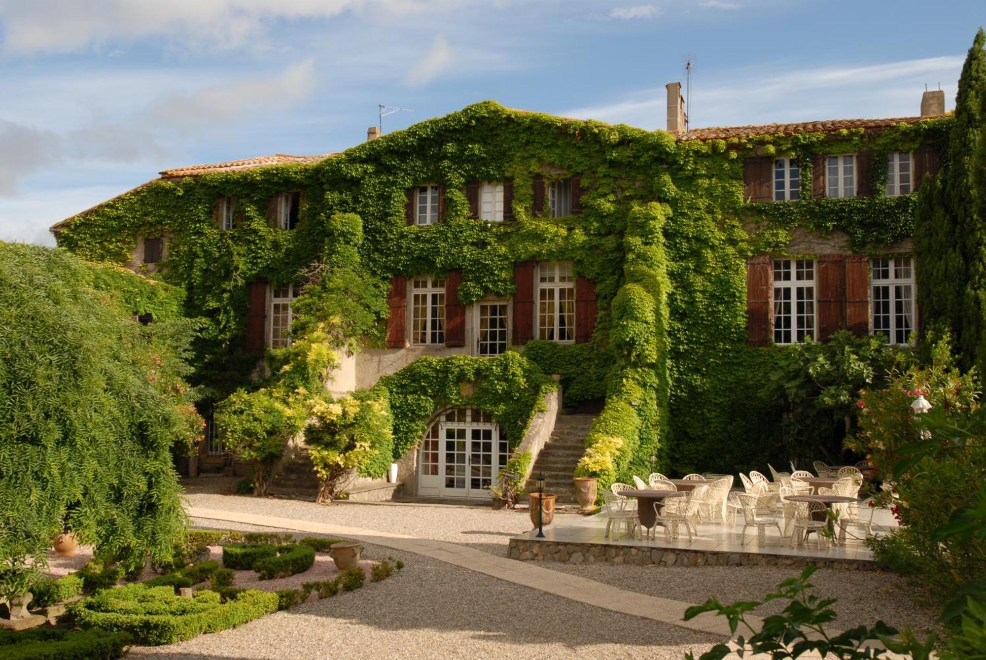 Chateau De Floure - Spa Et Piscine Exterieure Chauffee การ์กาซอน ภายนอก รูปภาพ