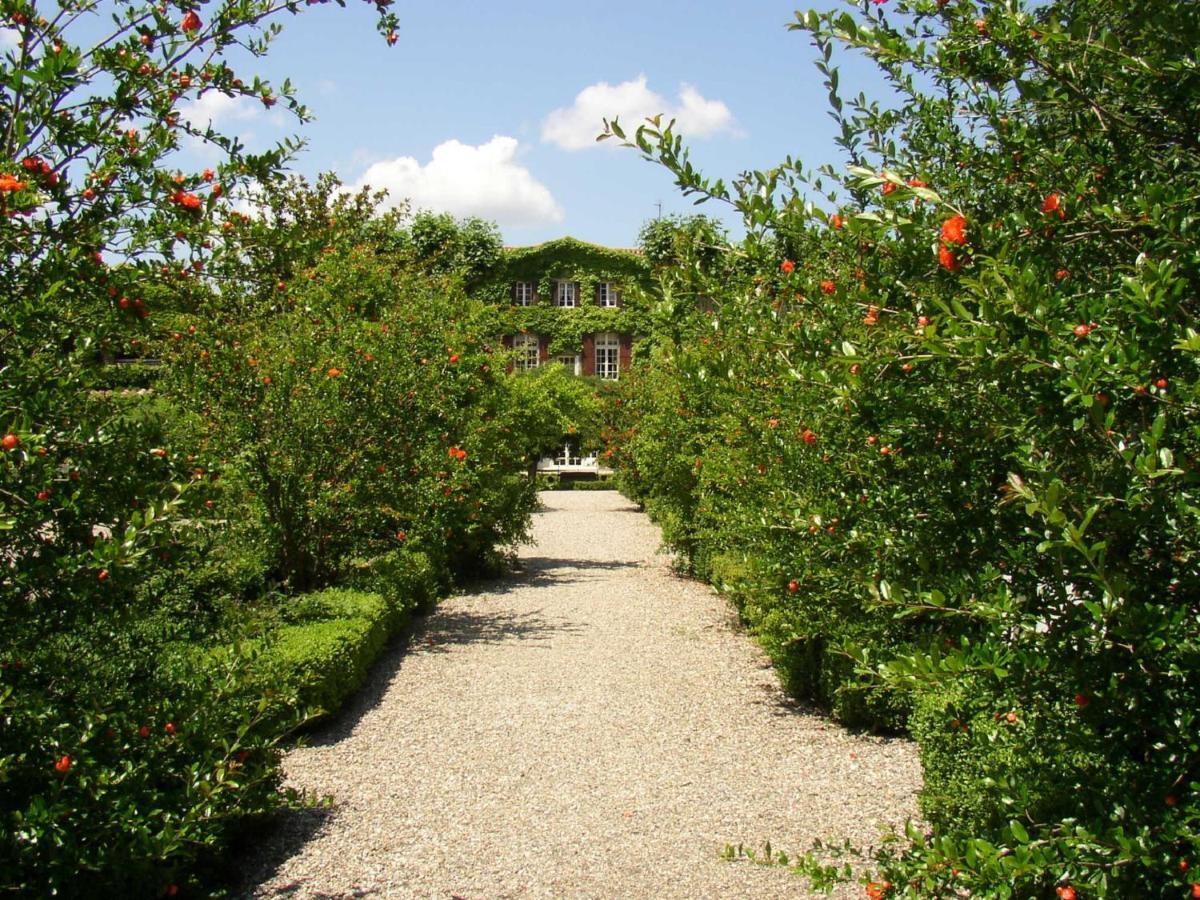 Chateau De Floure - Spa Et Piscine Exterieure Chauffee การ์กาซอน ภายนอก รูปภาพ
